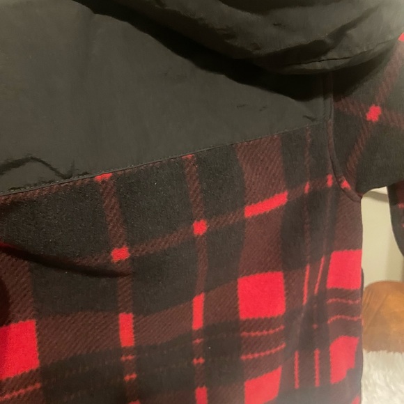 North Face kids Plaid Fleece Hoodie size 5 NWT - Picture 9 of 9